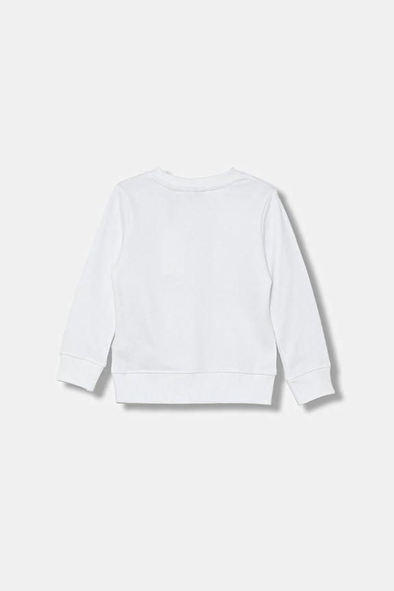 Αγορίστικα Παιδική βαμβακερή μπλούζα Calvin Klein Jeans IB0IB02545.104.116.9BYA λευκό