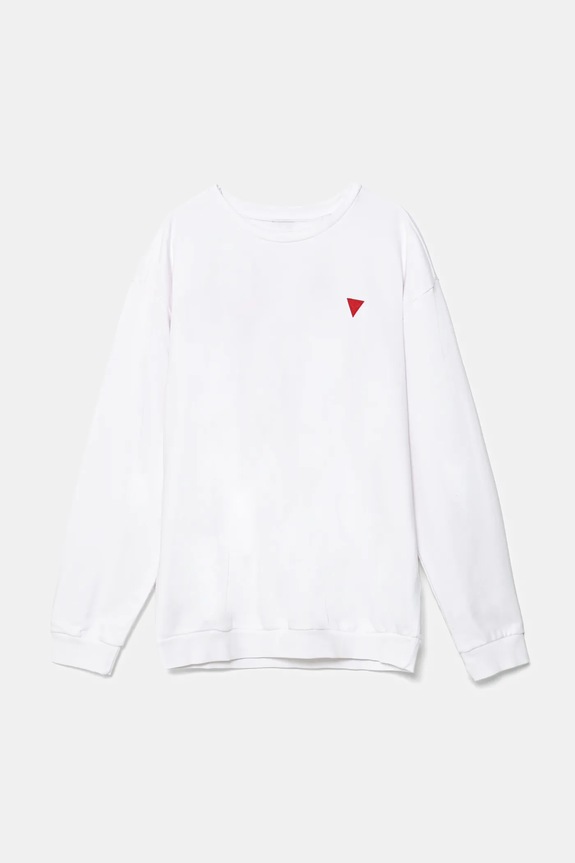 Guess felpa in cotone bambino/a senza bianco L5YQ03.KAD74.9BYA