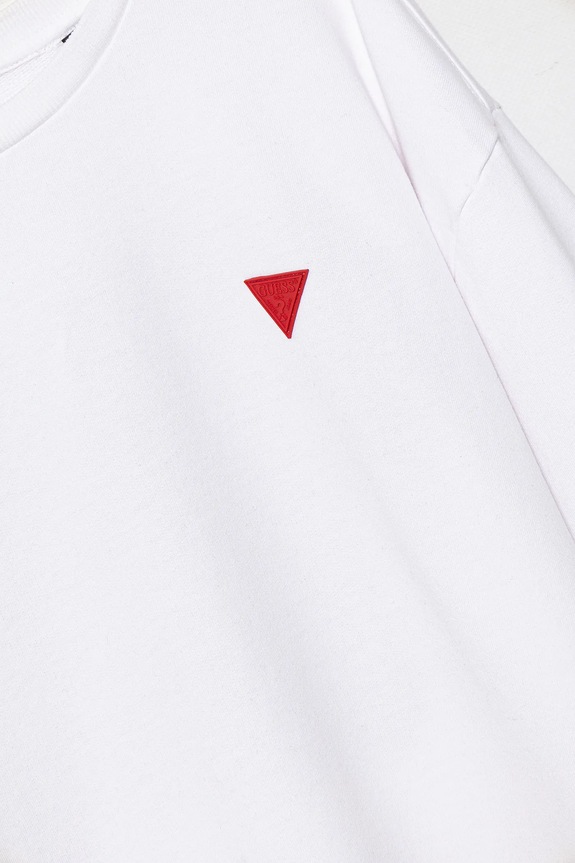 BIMBO Guess felpa in cotone bambino/a L5YQ03.KAD74.9BYA bianco