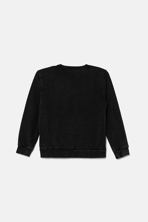 Dětská bavlněná mikina Guess L5YQ07.KA6R4.9BYA černá AW25