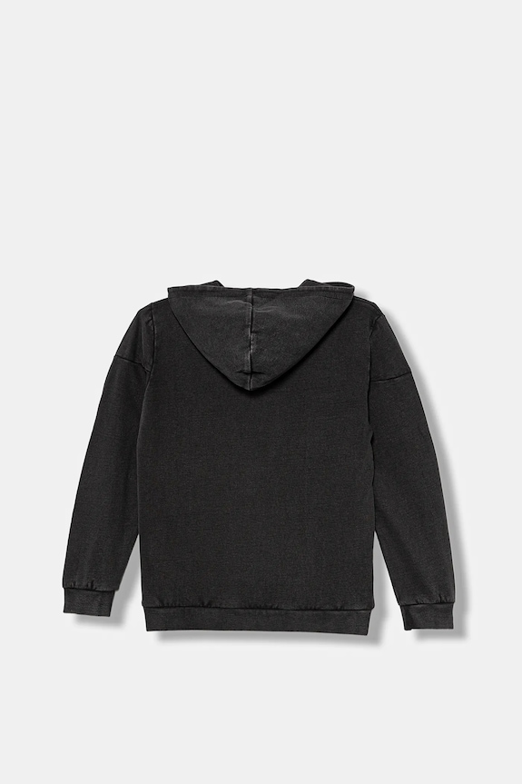 Detská bavlnená mikina Guess L5YQ08.KAX74.9BYA čierna AW25