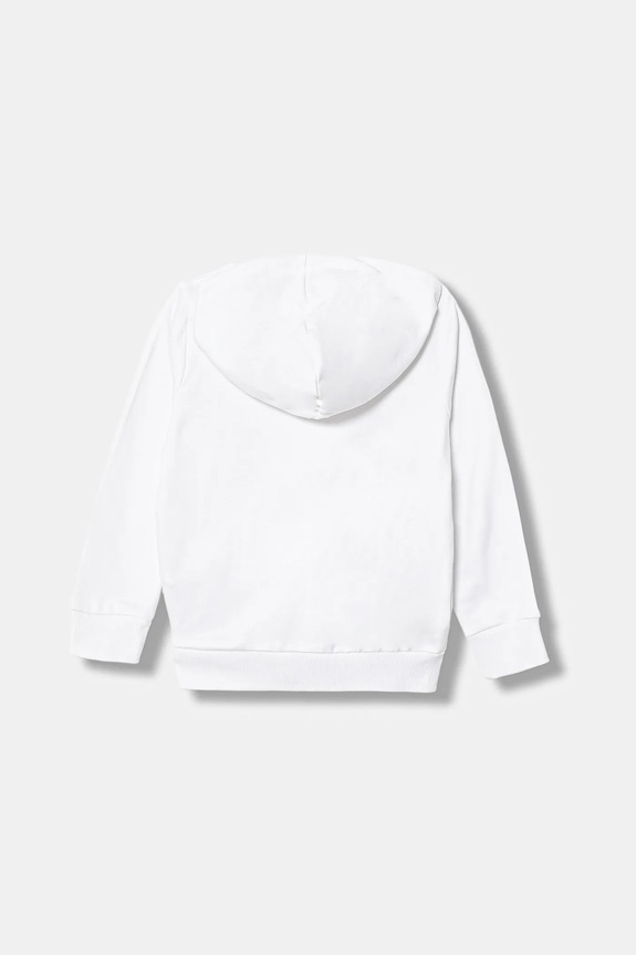 Guess bluza bawełniana dziecięca N5YQ08.KAD74.9BYA biały AW25