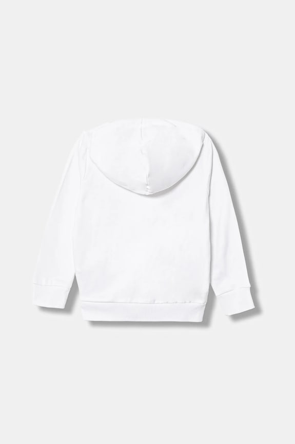 Guess bluza bawełniana dziecięca N5YQ08.KAD74.9BYA biały AW25