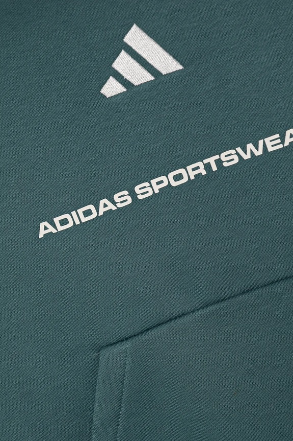 Otroški pulover adidas zelena KC2804