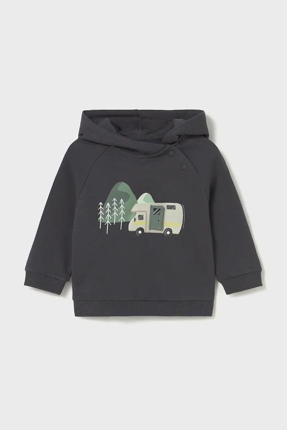 Μπλούζα μωρού Mayoral 2416.3C.Baby.9BYA μαύρο AW25