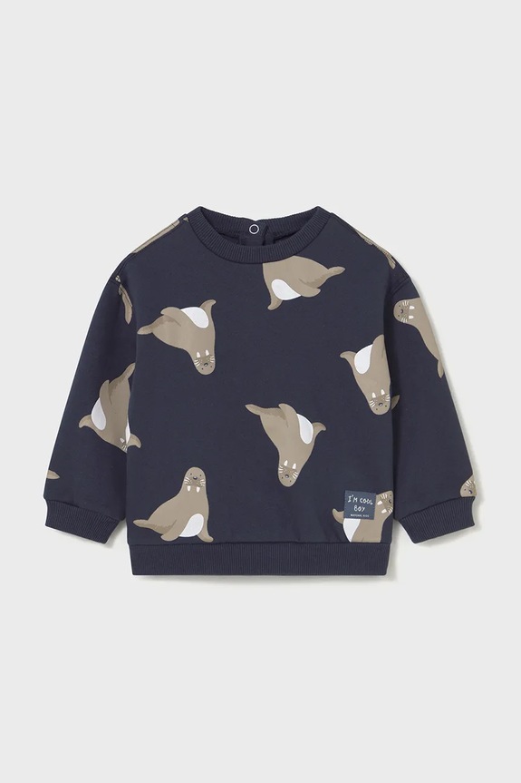Mayoral bluza dziecięca 2417.3E.Baby.9BYA niebieski AW25