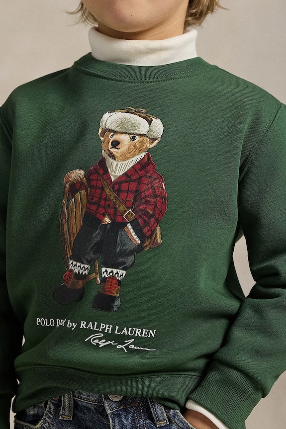 Polo Ralph Lauren bluza dziecięca 322981261001 zielony