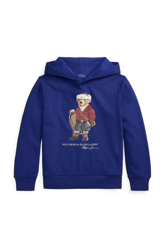 Detská mikina Polo Ralph Lauren 323981262001 modrá AW25