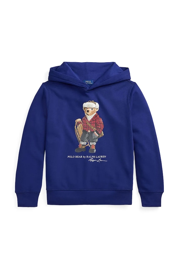 Detská mikina Polo Ralph Lauren 323981262001 modrá AW25