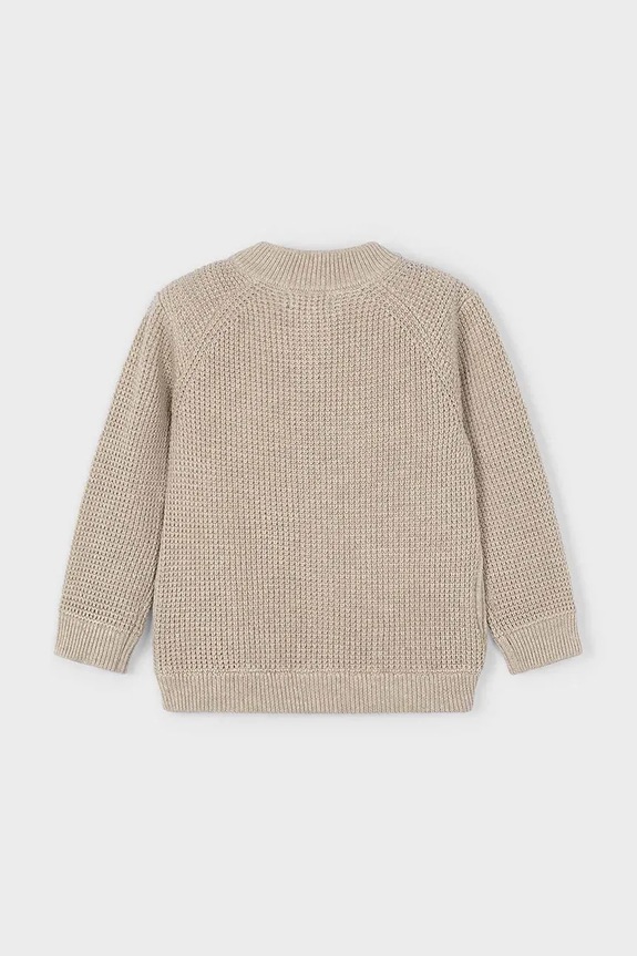 Mayoral cardigan di cotone bambino/a 4385.5D.Mini.9BYA beige AW25