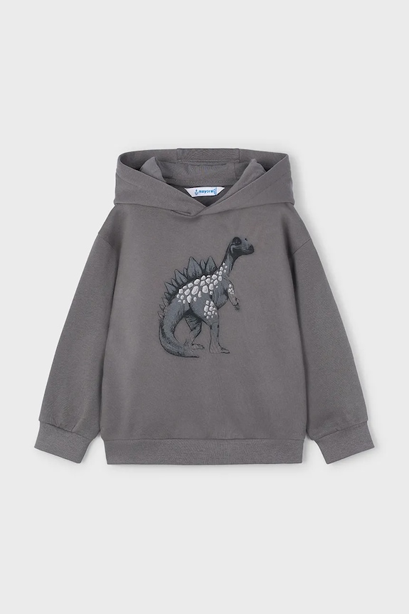 Mayoral hanorac de bumbac 4407.5E.Mini.9BYA gri AW25