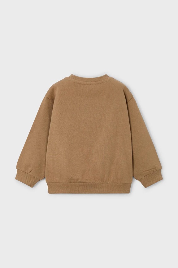 Dječja dukserica Mayoral 4408.5E.Mini.9BYA smeđa AW25