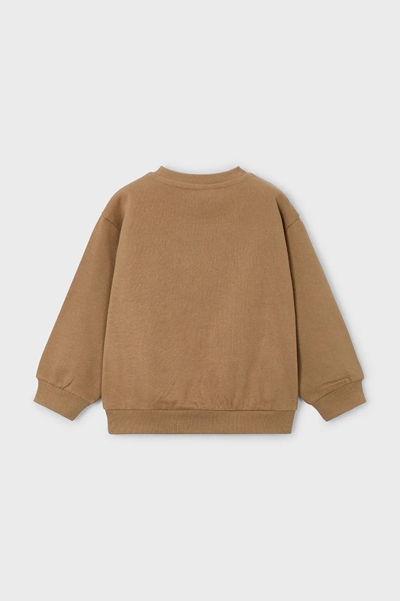 Dječja dukserica Mayoral 4408.5E.Mini.9BYA smeđa AW25