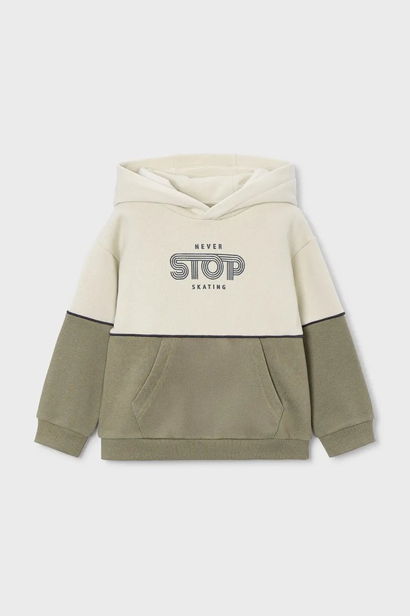 Dukserica Mayoral s kapuljačom zelena 4410.5F.Mini.9BYA