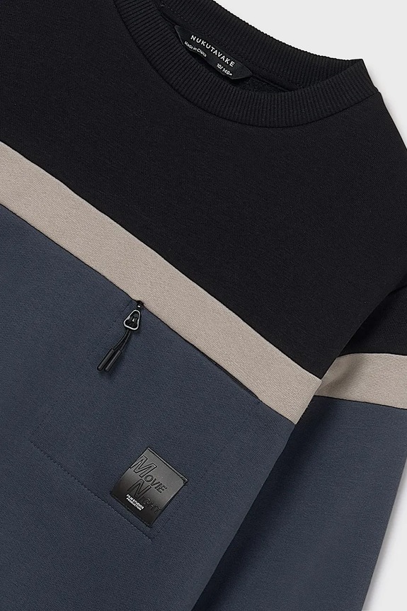 Mayoral bluza dziecięca granatowy 7406.7E.Junior.9BYA