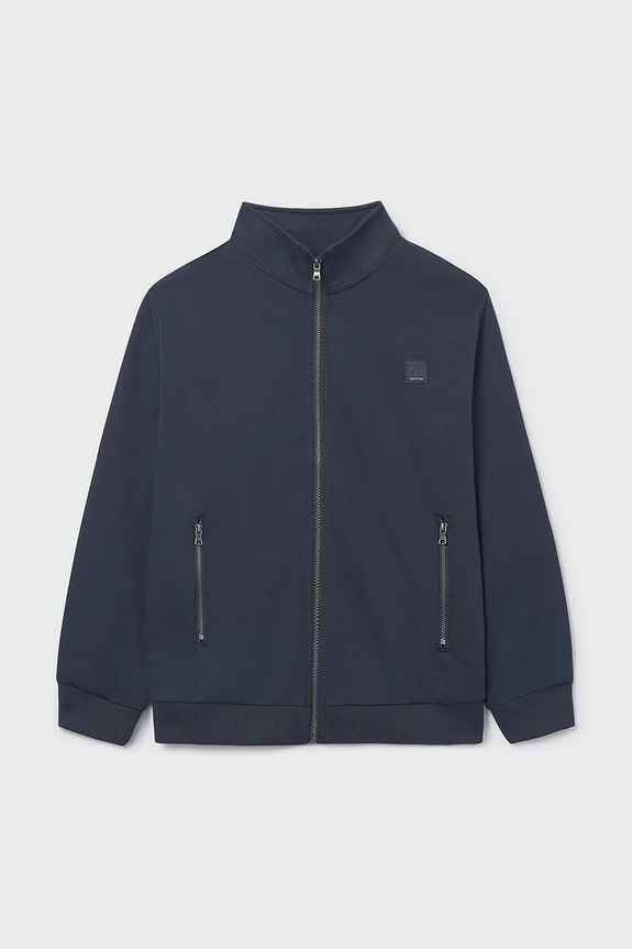 Mayoral bluza dziecięca z elastanem niebieski 7420.7E.Junior.9BYA