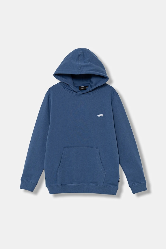 Detská bavlnená mikina Vans B SALTON LOOSE PO bavlna modrá VN000P5T5TU1