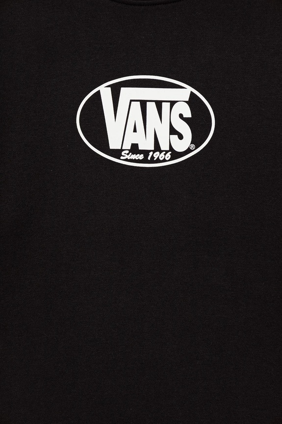 BIMBO Vans felpa per bambini Classic Oval Crew VN000PWVBLK1 nero