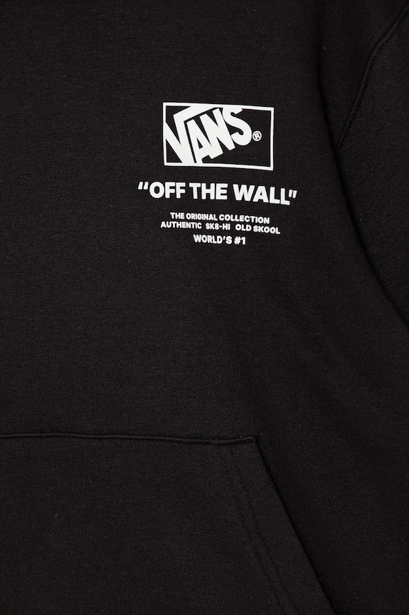 BIMBO Vans felpa per bambini Stockpile Pullover VN000PWXBLK1 nero