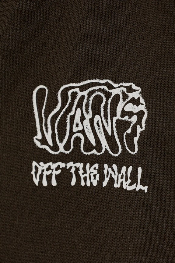 Dječaci Dječja dukserica Vans Rippled Full Zip VN000PX2EMP1 smeđa