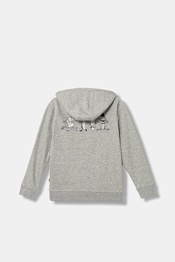Παιδική μπλούζα Vans Sk8 Posse Full Zip VN000PYU02F1 γκρί AW25