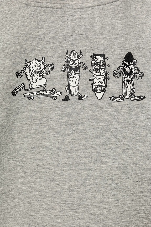 Αγορίστικα Παιδική μπλούζα Vans Sk8 Posse Full Zip VN000PYU02F1 γκρί