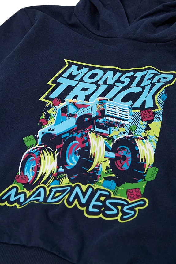 Αγορίστικα Παιδική βαμβακερή μπλούζα Lego LWSAKU 608 11010924 σκούρο μπλε