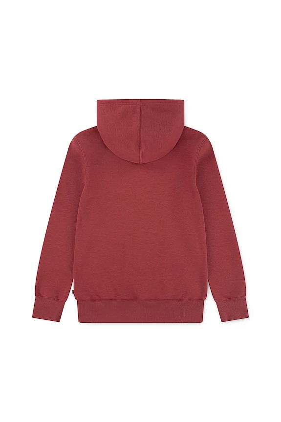 Dětská mikina Levi's MINI BATWING HOODIE 8EL452.B červená AW25