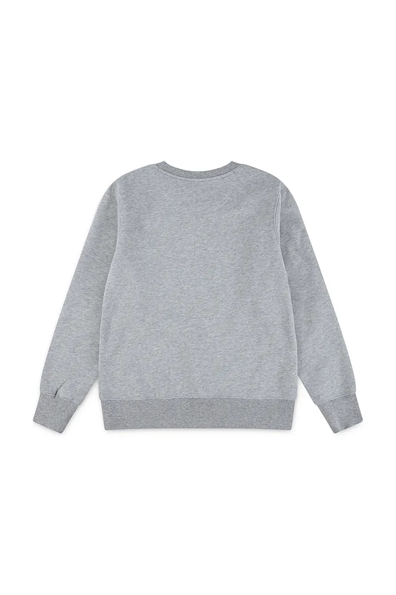 Levi's bluza dziecięca STREAMLINE MONOGRAM CREWNE 8EP034 szary AW25
