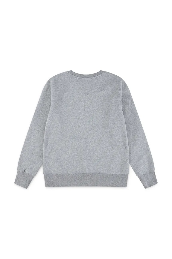 Παιδική μπλούζα Levi's STREAMLINE MONOGRAM CREWNE 9EP034 γκρί AW25