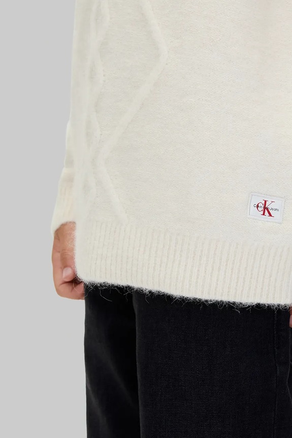Αγορίστικα Παιδική μπλούζα Calvin Klein Jeans IB0IB02586.9BYA μπεζ