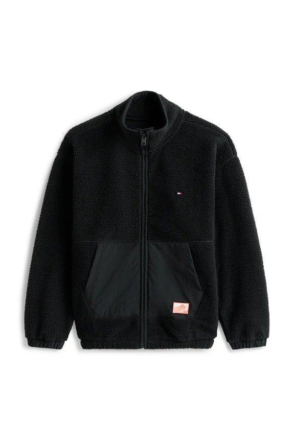 Tommy Hilfiger bluza dziecięca KB0KB09902.9BYA czarny AW25