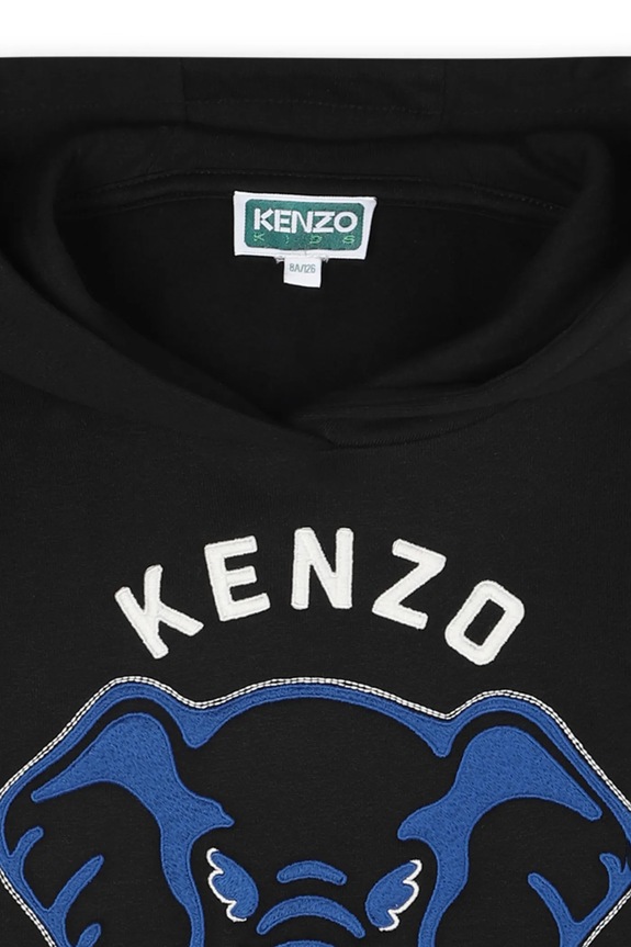 Kenzo Kids bluza bawełniana dziecięca czarny K61437.114.150