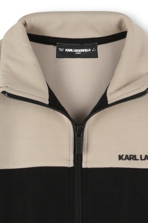 Detská mikina Karl Lagerfeld béžová Z30640.86.198