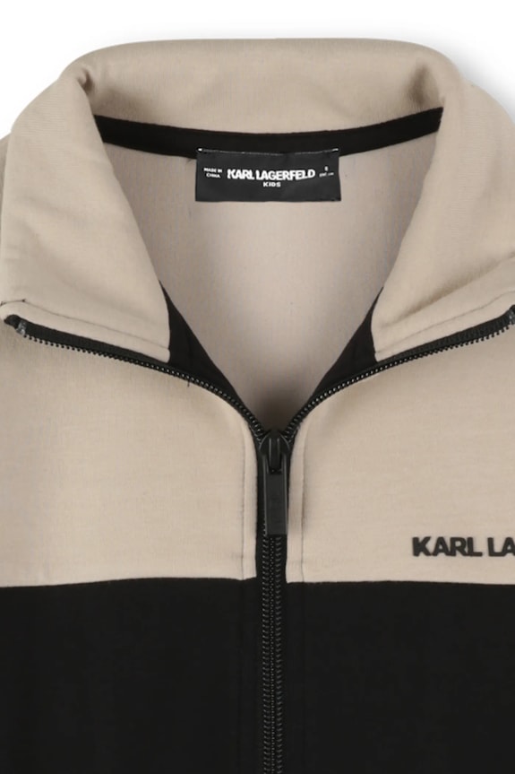 Detská mikina Karl Lagerfeld béžová Z30640.114.150
