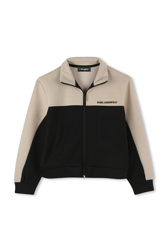 Karl Lagerfeld bluză copii Z30640.162.174 bej AW25