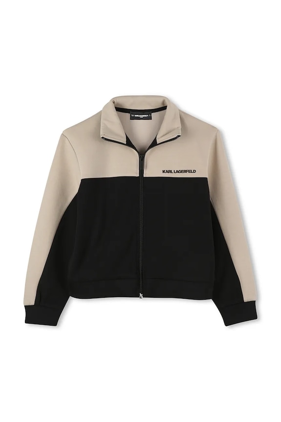 Karl Lagerfeld bluză copii Z30640.162.174 bej AW25