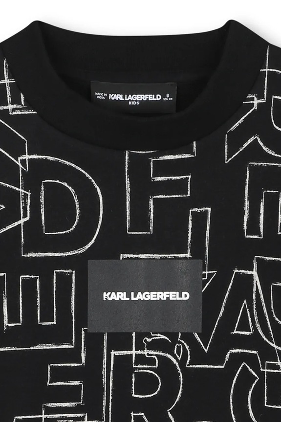 Karl Lagerfeld bluza dziecięca czarny Z30642.114.150