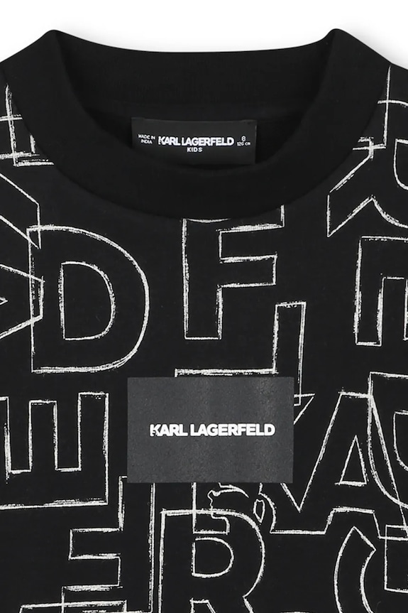 Karl Lagerfeld bluza dziecięca czarny Z30642.114.150