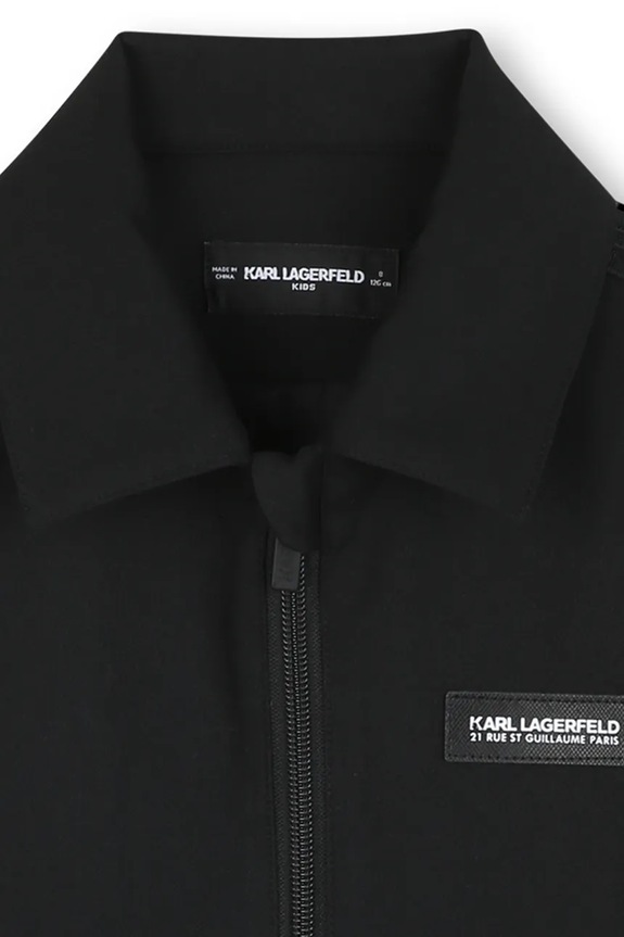 Detská mikina Karl Lagerfeld čierna Z30644.114.150