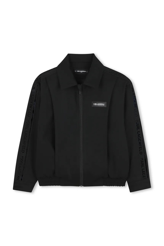 Karl Lagerfeld bluză copii Z30644.162.174 negru AW25