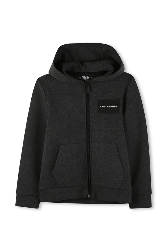 Karl Lagerfeld bluză copii Z30645.86.108 gri AW25
