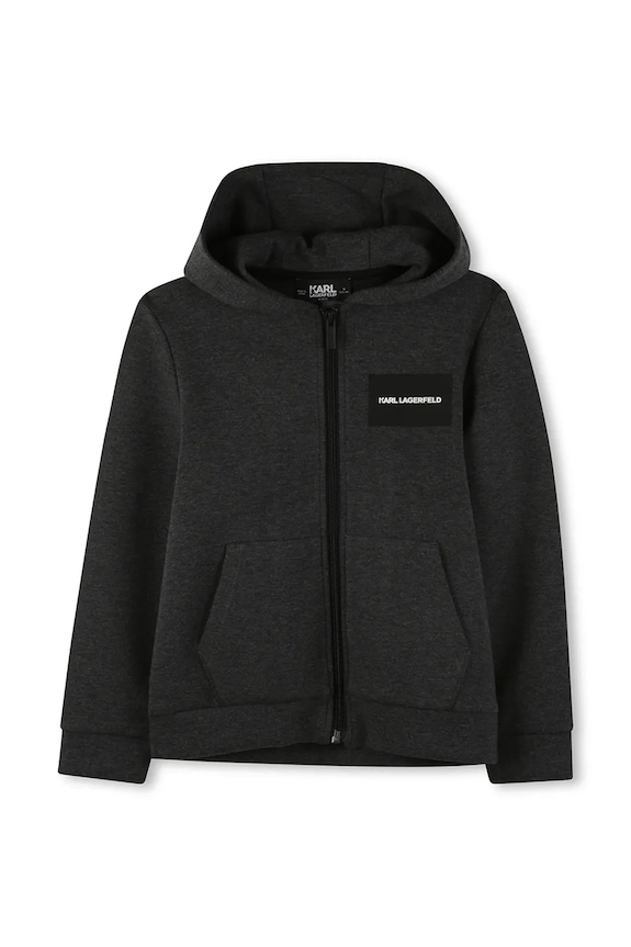 Karl Lagerfeld bluză copii Z30645.86.108 gri AW25