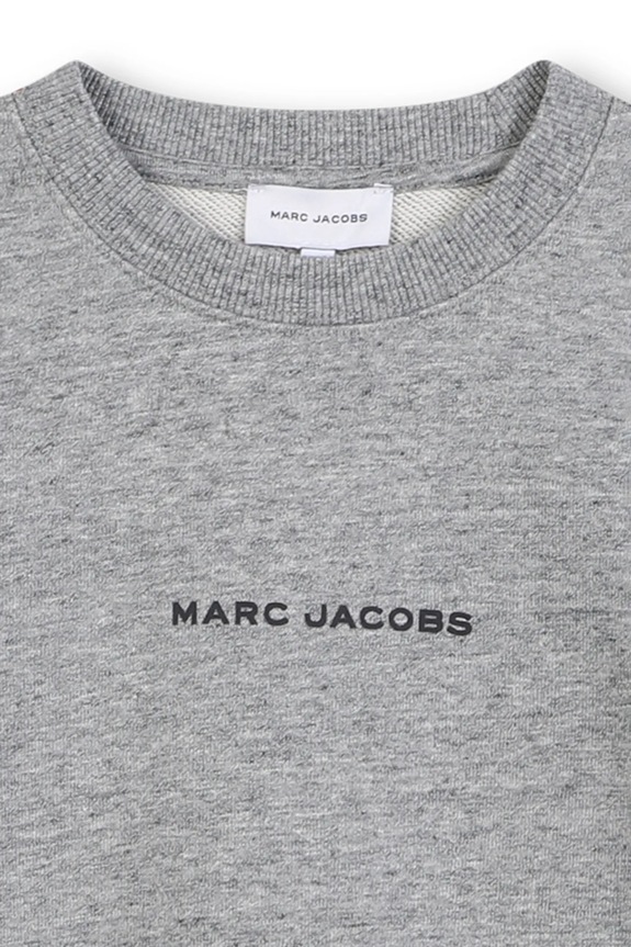 Marc Jacobs hanorac de bumbac pentru copii gri W60623.102.108