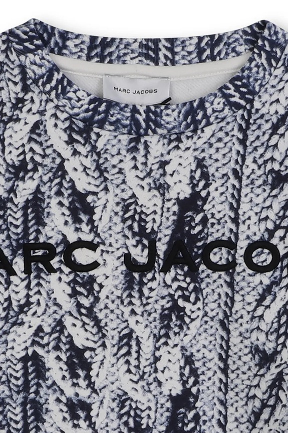 Chłopiec Marc Jacobs bluza dziecięca W60627 niebieski