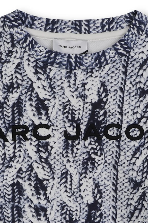 Chłopiec Marc Jacobs bluza dziecięca W60627 niebieski