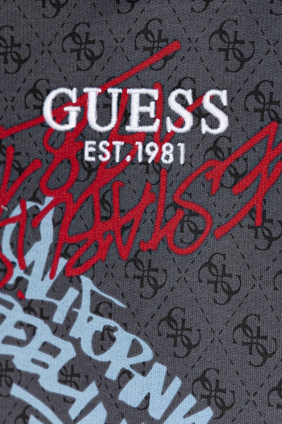 Αγορίστικα Παιδική βαμβακερή μπλούζα Guess L5BQ04.KAD74.9BYA γκρί