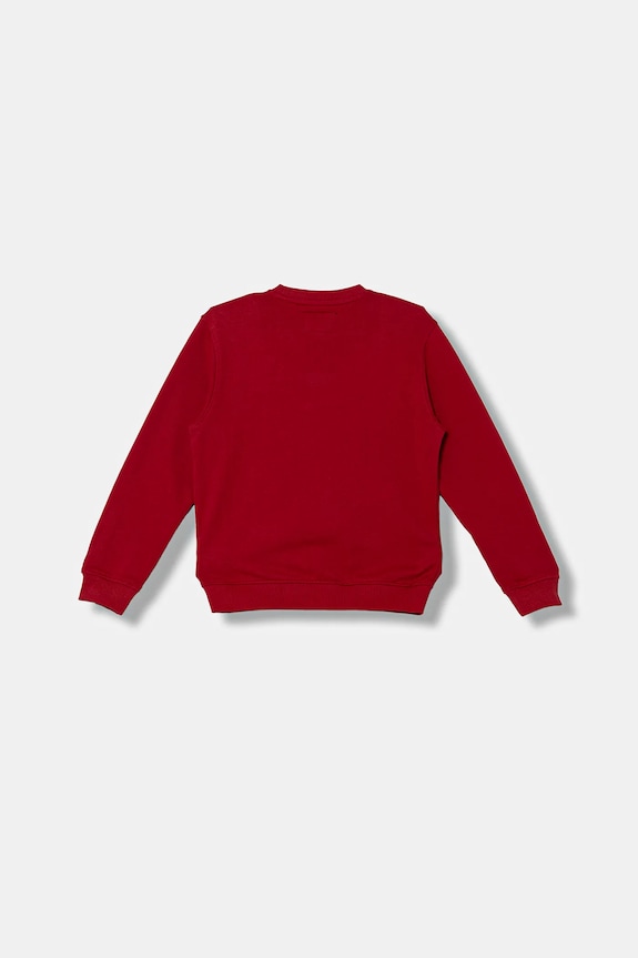 Dječja pamučna dukserica Guess L5BQ07.KAD74.9BYA crvena AW25