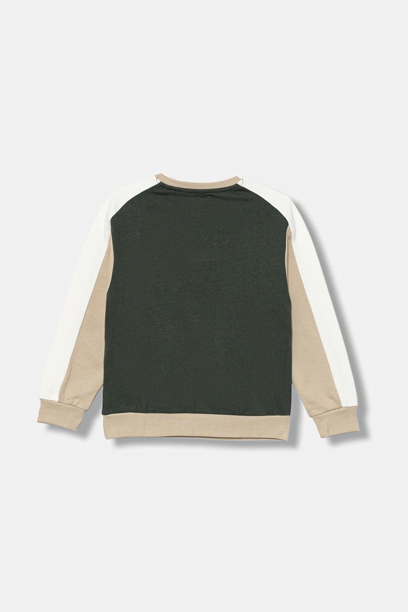 Παιδική βαμβακερή μπλούζα Guess N5BQ01.KAX74.9BYA μπεζ AW25