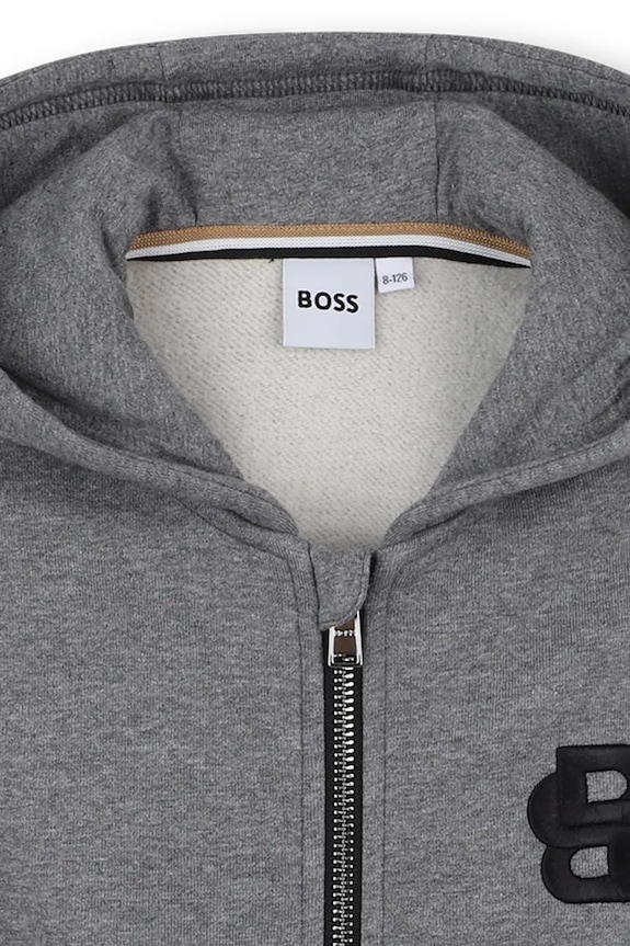 BOSS bluza dziecięca szary J52320.114.150